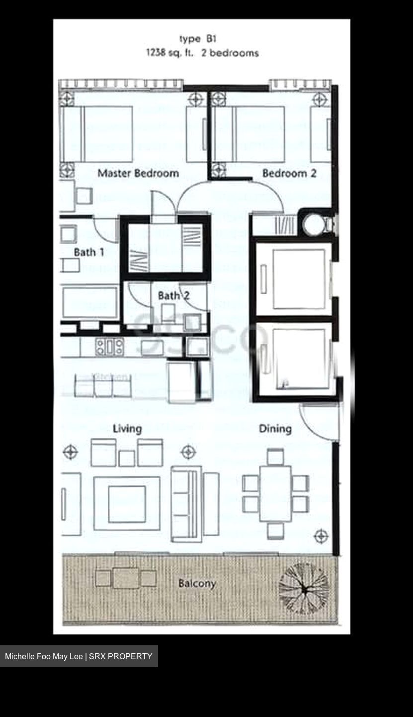Robertson Blue (D9), Apartment #543759291